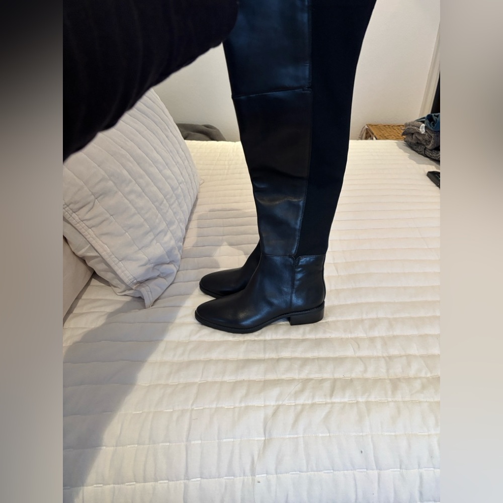 Sam Edelman Pam Boots- NWOT Black leather over the knee. No box. - Picture 4 of 5